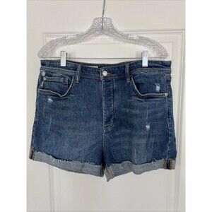 NWT Anthropologie Pilcro Denim Shorts Signature High Rise Size 31